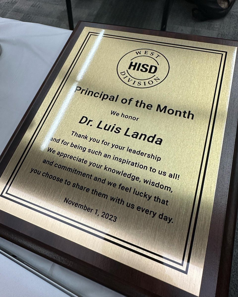 Luis Ricardo Landa, Ed.D. tweet media