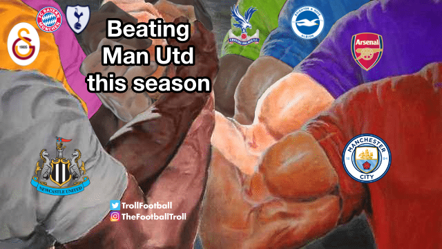 TrollFootball's tweet photo. Next club to beat Man Utd? https://t.co/KPS8l3YIZL
