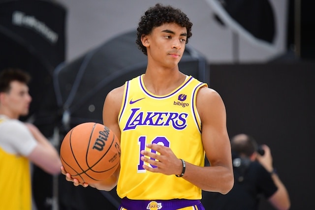 LakersLead's tweet photo. No Gabe Vincent, JHS, Cam Reddish, Rui, or Vando tonight.

It's Max Christie time! https://t.co/e30RaJvtzn