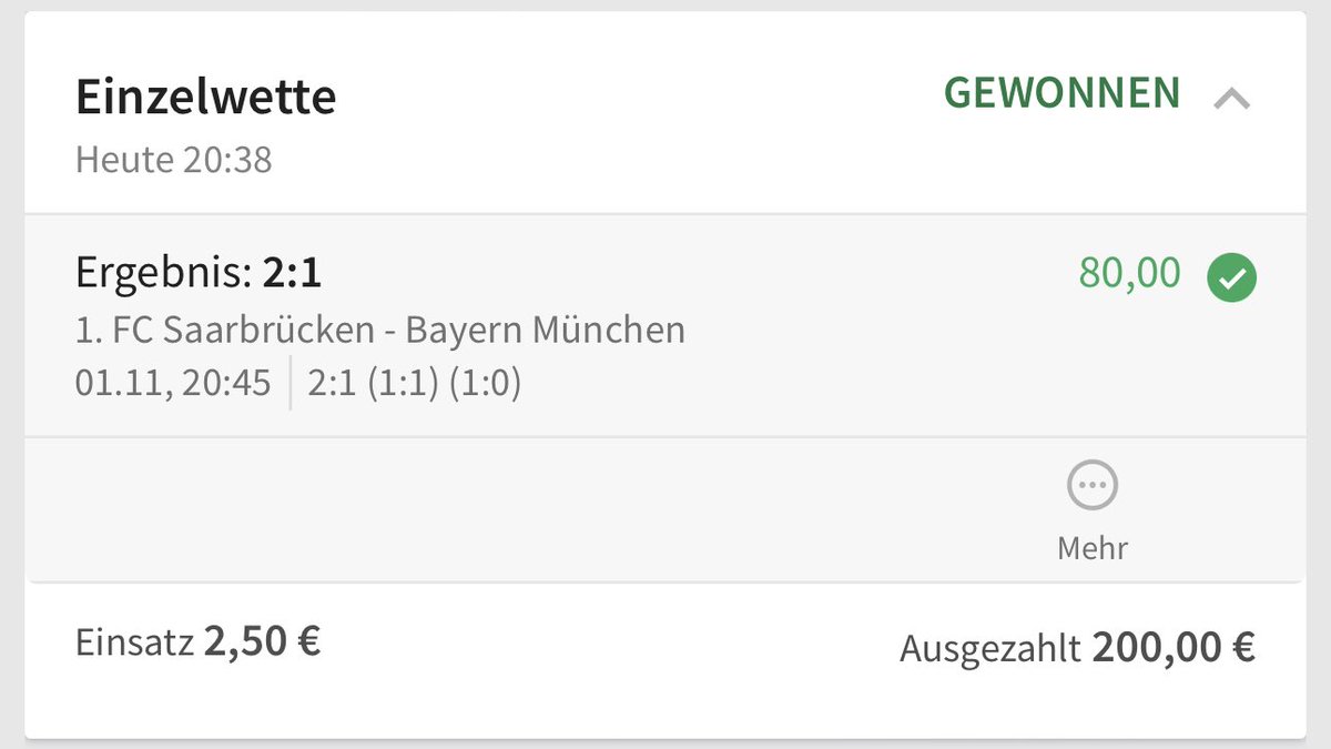 Noch nie so leicht 200€ gemacht
#FCSFCB