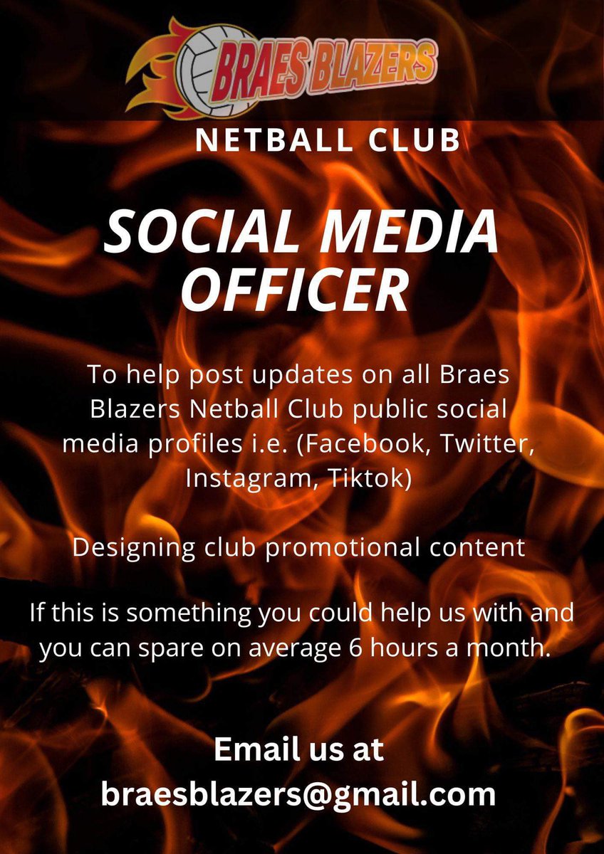 Braes Blazers Netball Club tweet media