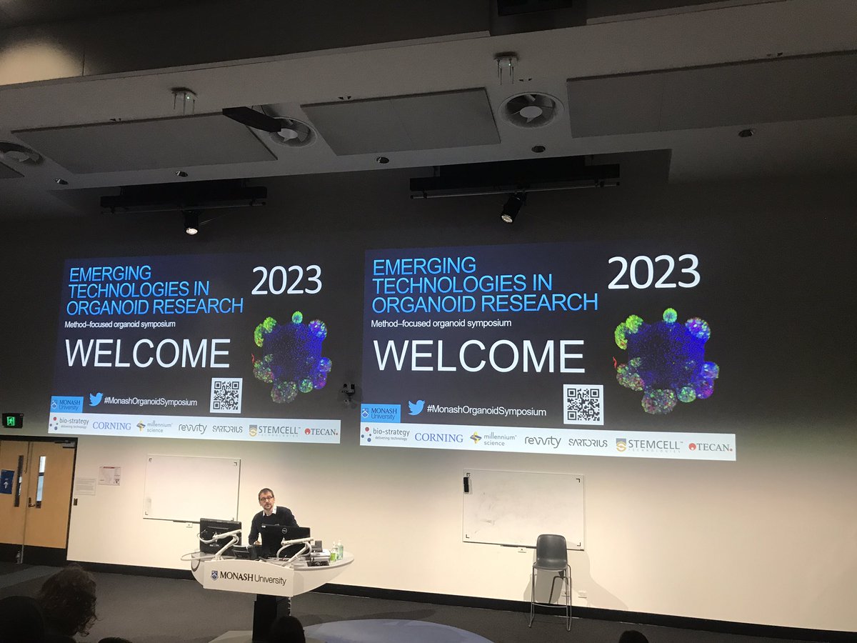 Starting now! #MonashOrganoidSymposium