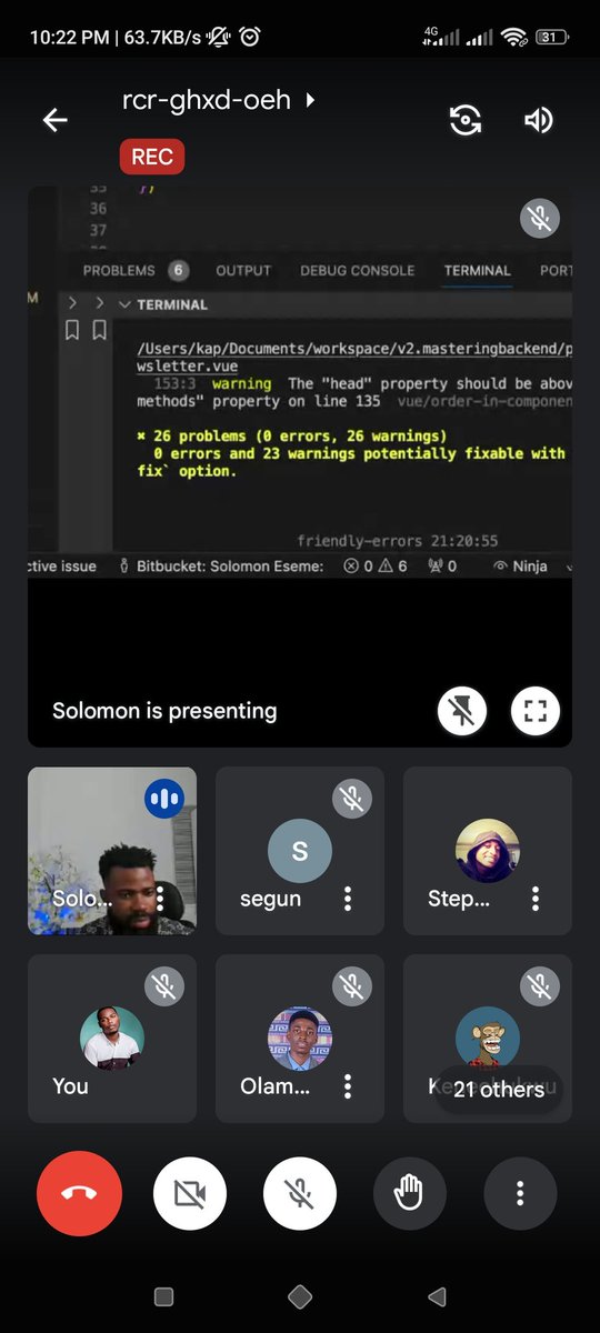 Sotonyejoe's tweet image. I&apos;m finally on my journey to being a full stack developer, have been learning front end since n nw I found a community  @master_backend that is beginners friendly, their goal to make u a great backend developer. We had classes n it was awesome @Kaperskyguru #100daysofengineering
