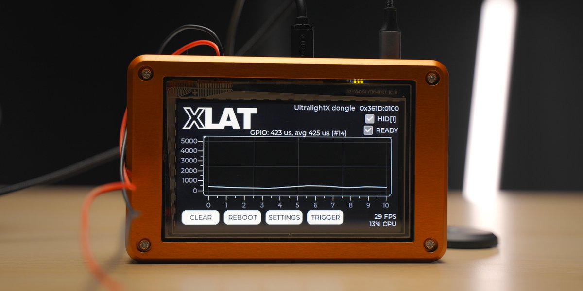 OptimumTechYT's tweet image. New XLAT testing tool (open-source) for latency. Testing optical switch mice is a bit tricky (to find the correct wiring points), but it&apos;s super nice to have an isolated solution now.