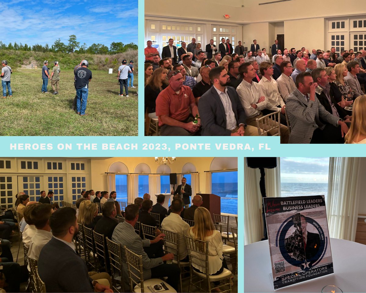 S

Ponte Vedra, FL is full of remarkable patriots who want to serve the veteran community. They locked arms with us in a big way. Thank you to everyone who attended and poured into our Military's Special Operators. You are changing lives.