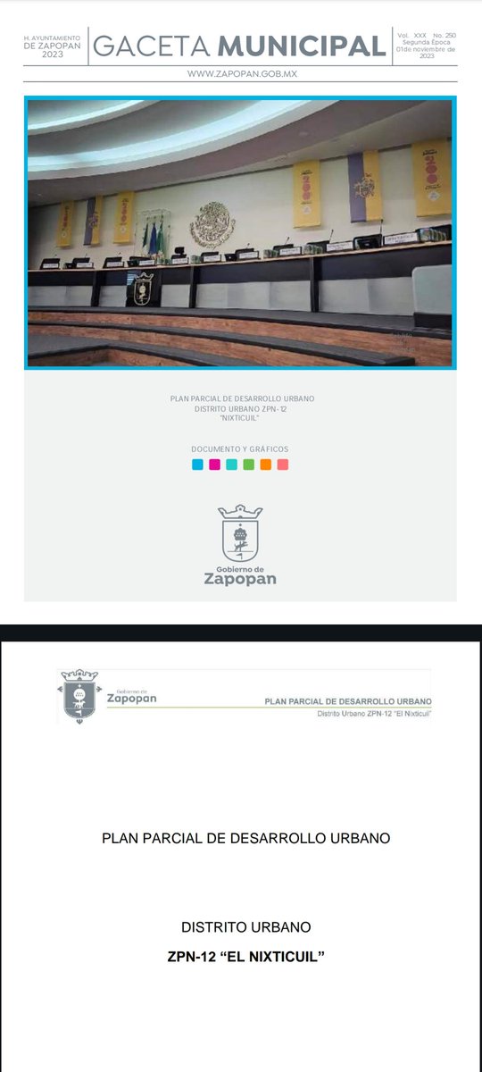 jcrtoral's tweet photo. Hoy @ZapopanGob publicó en la Gaceta Municipal los nuevos planes parciales de desarrollo urbano, que borran la protección para decenas de cauces y áreas de conservación en beneficio de la industria inmobiliaria.
Por cierto, ilegible la importantísima matriz de compatibilidades. https://t.co/Z1MmJeL6fp