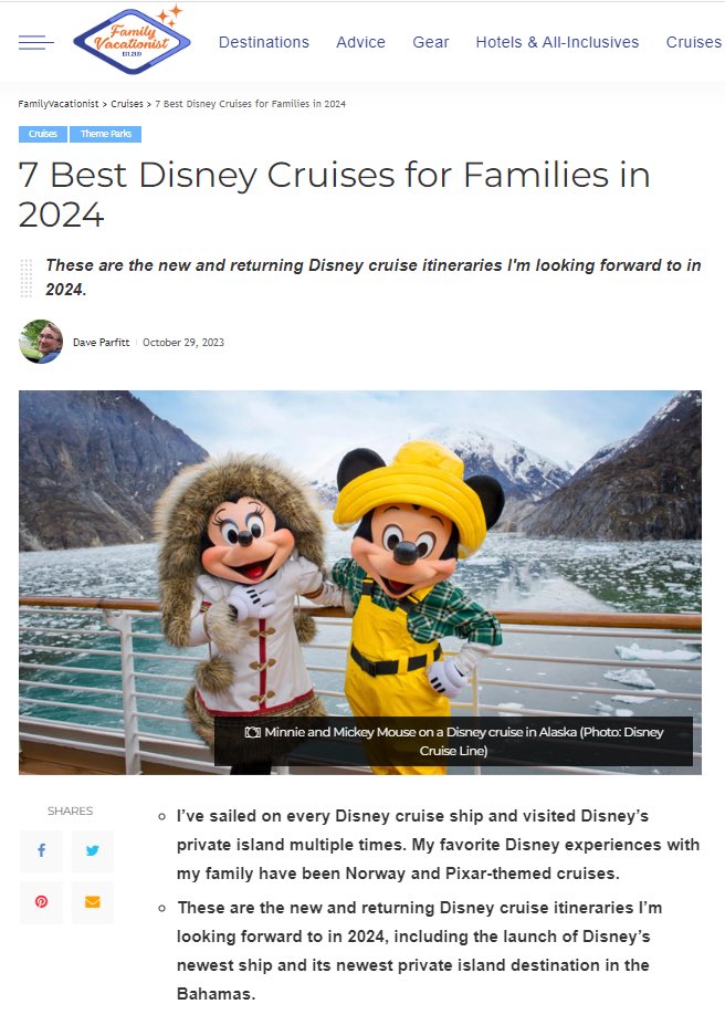 Dave Parfitt (@adventuresbydad) on Twitter photo My latest for <a href="/FamVacationist/">FamilyVacationist 🏖</a> - here are the <a href="/DisneyCruise/">Disney Cruise Line</a> voyages I’m most excited about for 2024 familyvacationist.com/best-disney-cr… My latest for <a href="/FamVacationist/">FamilyVacationist 🏖</a> - here are the <a href="/DisneyCruise/">Disney Cruise Line</a> voyages I’m most excited about for 2024 familyvacationist.com/best-disney-cr…