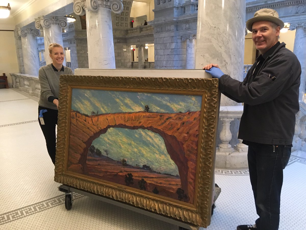 Come work with us! We have an opening for a part-time Arts Collection Assistant. This position will perform collections management duties associated with the Utah School District Art project and our Public Art Program. Apply by Nov 7. governmentjobs.com/careers/utah/j…