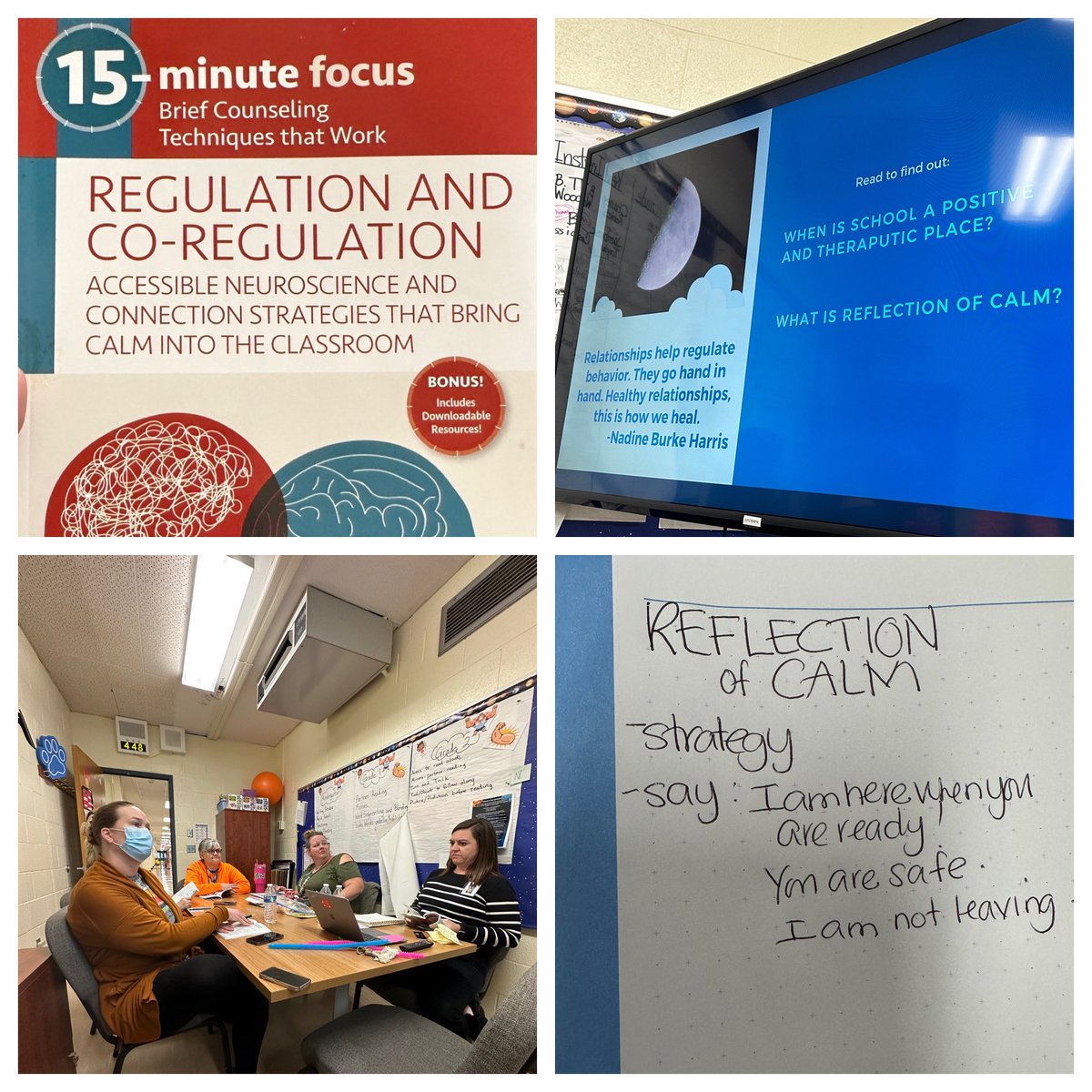 Molly Struzzo (@mstruzzo) on Twitter photo Staff book study session 2. Tonight we discussed the differences between accountability and punishment and rupture and repair.
#bettereveryday
#calmclassroom
#neuroscience
<a href="/kckschools/">Kansas City, Kansas Public Schools</a>
<a href="/Mstewart_2u/">Dr. Marques Stewart</a> Staff book study session 2. Tonight we discussed the differences between accountability and punishment and rupture and repair.
#bettereveryday
#calmclassroom
#neuroscience
<a href="/kckschools/">Kansas City, Kansas Public Schools</a>
<a href="/Mstewart_2u/">Dr. Marques Stewart</a>