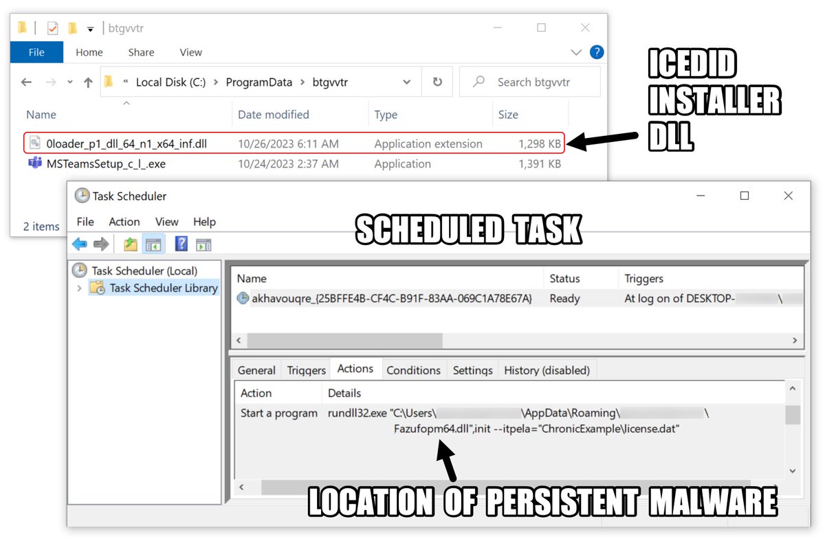 Unit42_Intel's tweet image. 2023-10-31 (Tuesday) - #IcedID (#Bokbot) infection from an MSI file. Along with the regular HTTPS C2 traffic, we saw IcedID BackConnect activity on 159.89.124[.]188:443. List of indicators available at bit.ly/3Mq0tJL

#TimelyThreatIntel #Unit42ThreatIntel #Wireshark