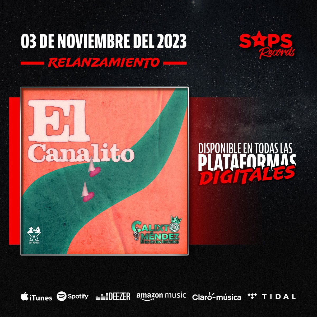 ¡Explora la belleza de "El Canalito"! ♒
¡Vive la experiencia este 03 de noviembre! 🎶
onerpm.link/919684141183