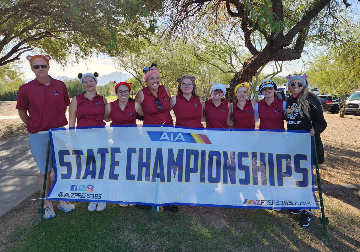 That’s a wrap on the 2023 golf state championship! RMHS placed top 10 &amp; Catherine place top 13 as an individualist! We’re so proud of these ladies! ❤️