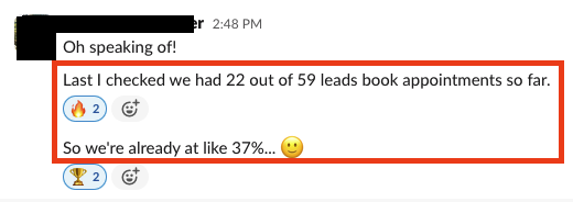 ZachHesterberg's tweet photo. Launched ads for this offer last week.
💸 1.6k ad spend so far
📅 22 Calls Booked @ $72.72/each

(all to a cold, VERY niche audience btw)

Don't settle for 5-10% call booking rates.

Your bare minimum should be 20% https://t.co/mx6hQlDmnw