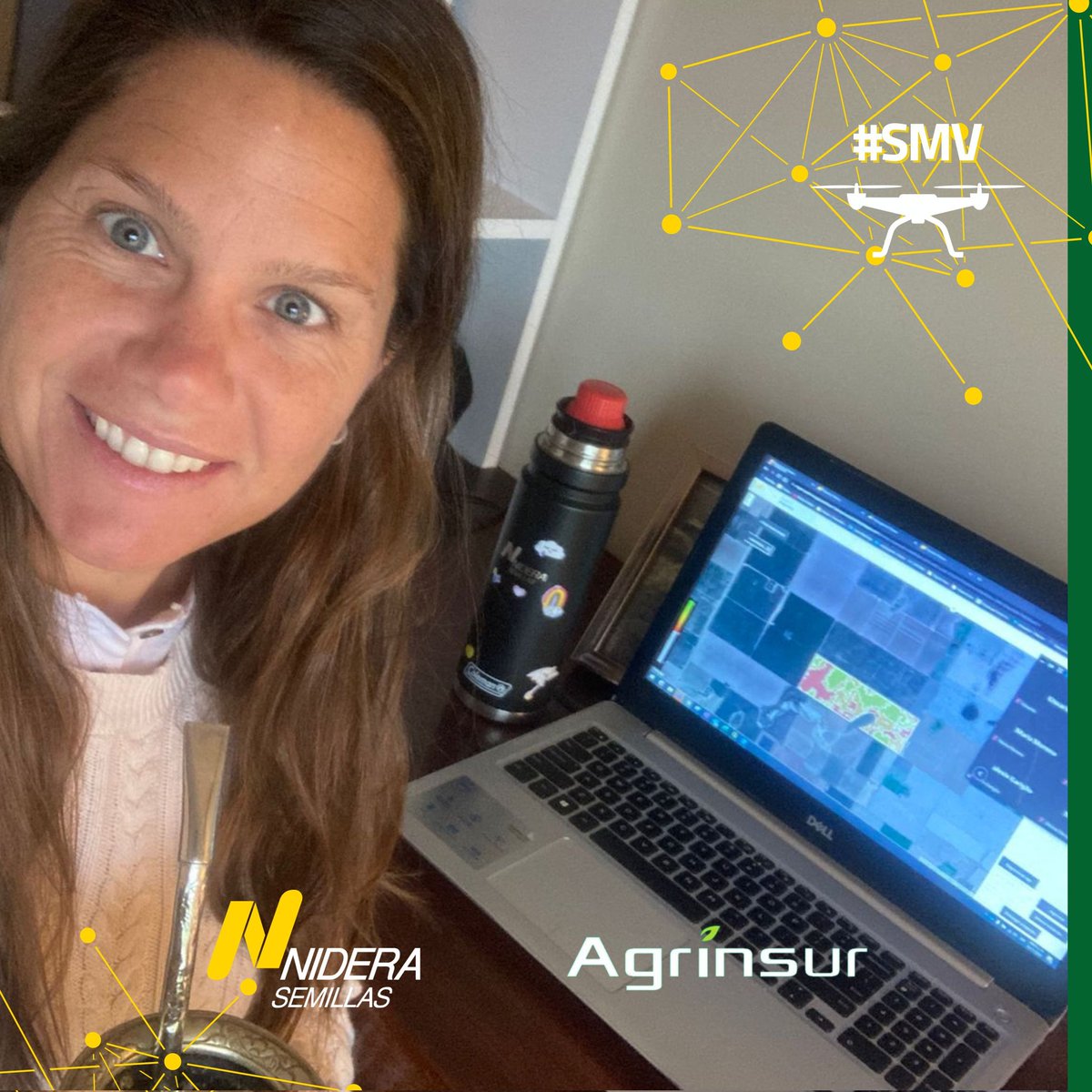 Agrinsur's tweet photo. 🙋🏼♀️Somos un gran equipo!
Nuestra entrega es responsable y comprometida.
La Ing. Josefina Debali participando de la
< Capacitación SMV > by @NideraSemillas
Somos profesionales en constante actualización
#Agrinsur 🫱🏻🫲🏼 #NegociosConvenientes #Nidera #RedIn #ElegíMás 🔝 https://t.co/xHx7nWnpb5