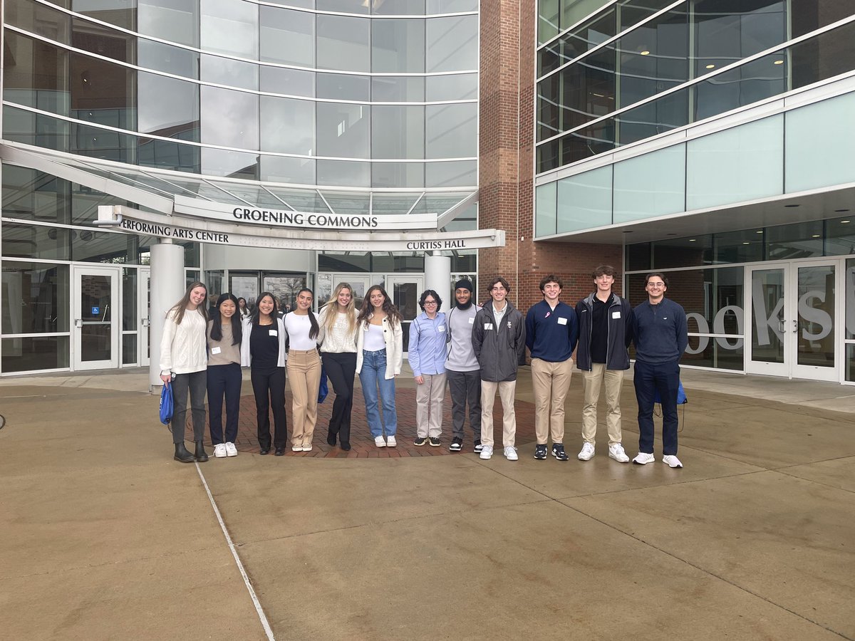WeAreSCHS's tweet photo. SCHS's virtual enterprise class, Adastra, attended a leadership conference at Saginaw Valley State University. They connected with other Michigan firms and learned a lot! 
@K_cryderman 
#WeAreSCHS https://t.co/ToJ4Yykeve