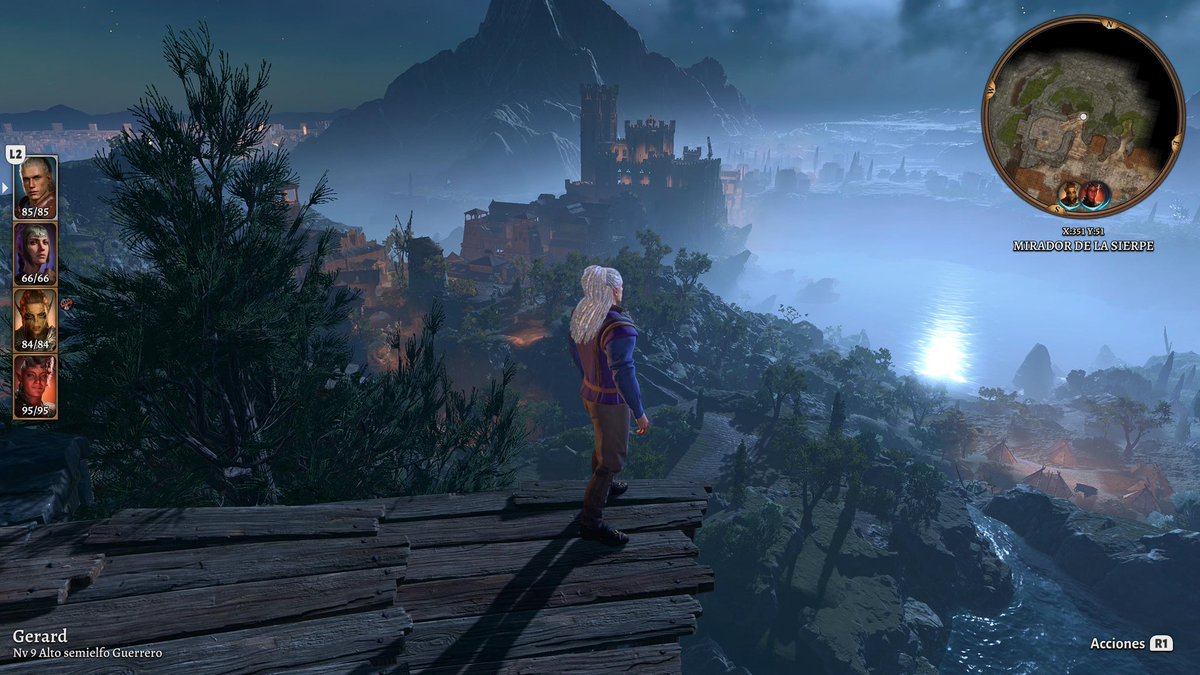 Llevo casi 60h a #BaldursGate3 y me está pareciendo una aventura excepcional. Uno de esos títulos que debes jugar si te gusta esto de los videojuegos