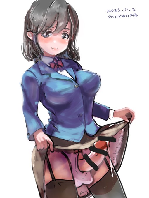 厚塗りっぽい練習
#ふたなり #futanari 