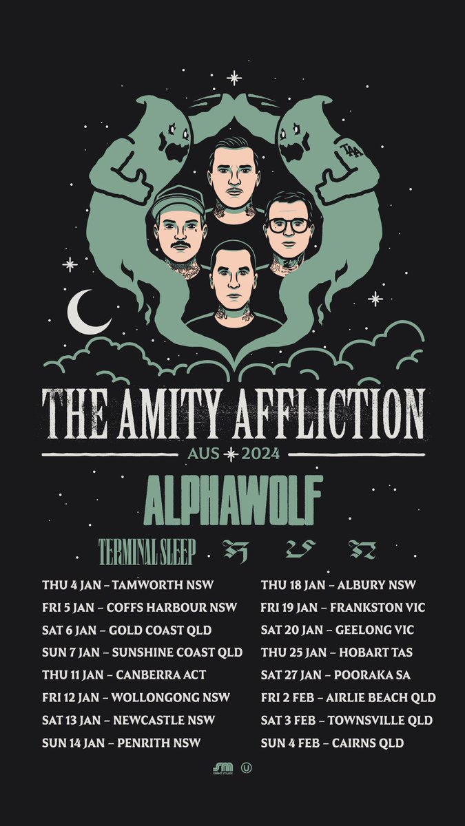 amity affliction merch australia