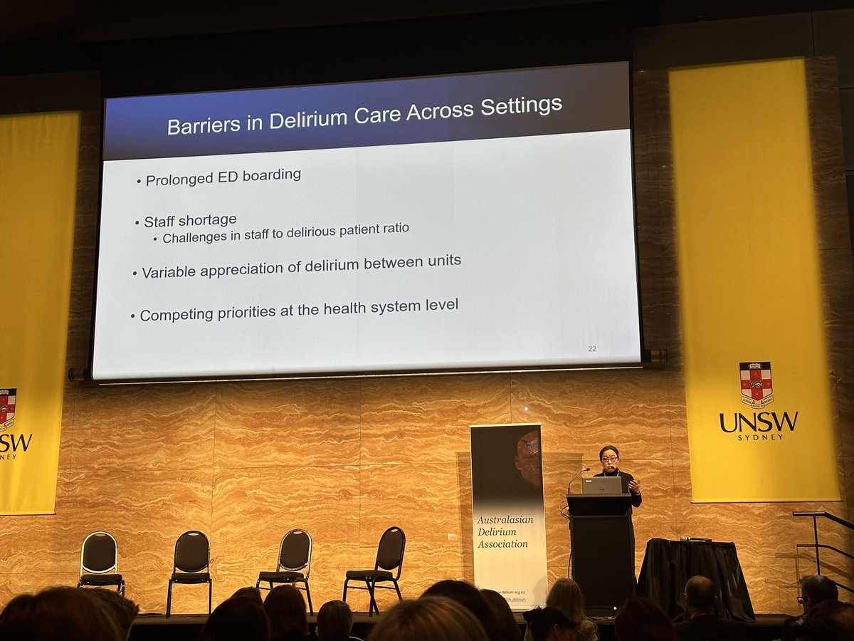 Great Keynote address from <a href="/EstherOh_MDPhD/">Esther S. Oh</a> at #declared2023 Love that she spent time learning and understanding challenges for nurses.