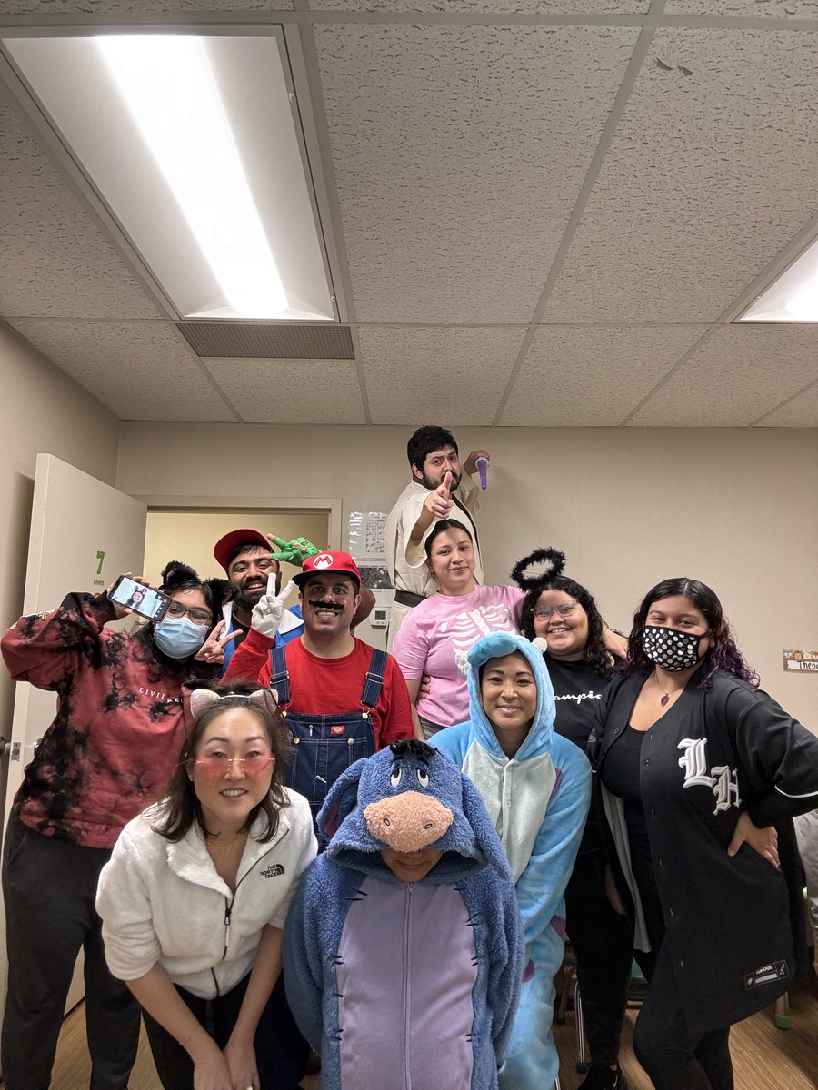 AutismLPartners's tweet image. 🎃 Spooktacular costumes from our Cali teams! Our employees brought their A-game this Halloween. Which costume is your favorite? 👻

#Halloween #Culture #AppliedBehaviorAnalysis #ABA
