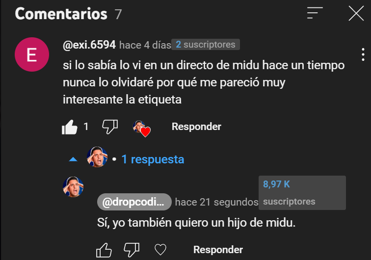 dropcoding's tweet photo. @midudev Estás presente hasta en mis vídeos 😂😂👍 https://t.co/Ey0SnTCHli