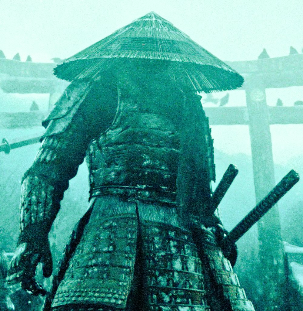 SamuraiDemiGod's tweet photo. "Who dares to wake the Jade Samurai!?!?!?" The Jade Samurai bellowed in a wrathful voice as he walked around Warrior's Cove which used to be half of Port Royal. https://t.co/5p03XVuQwK