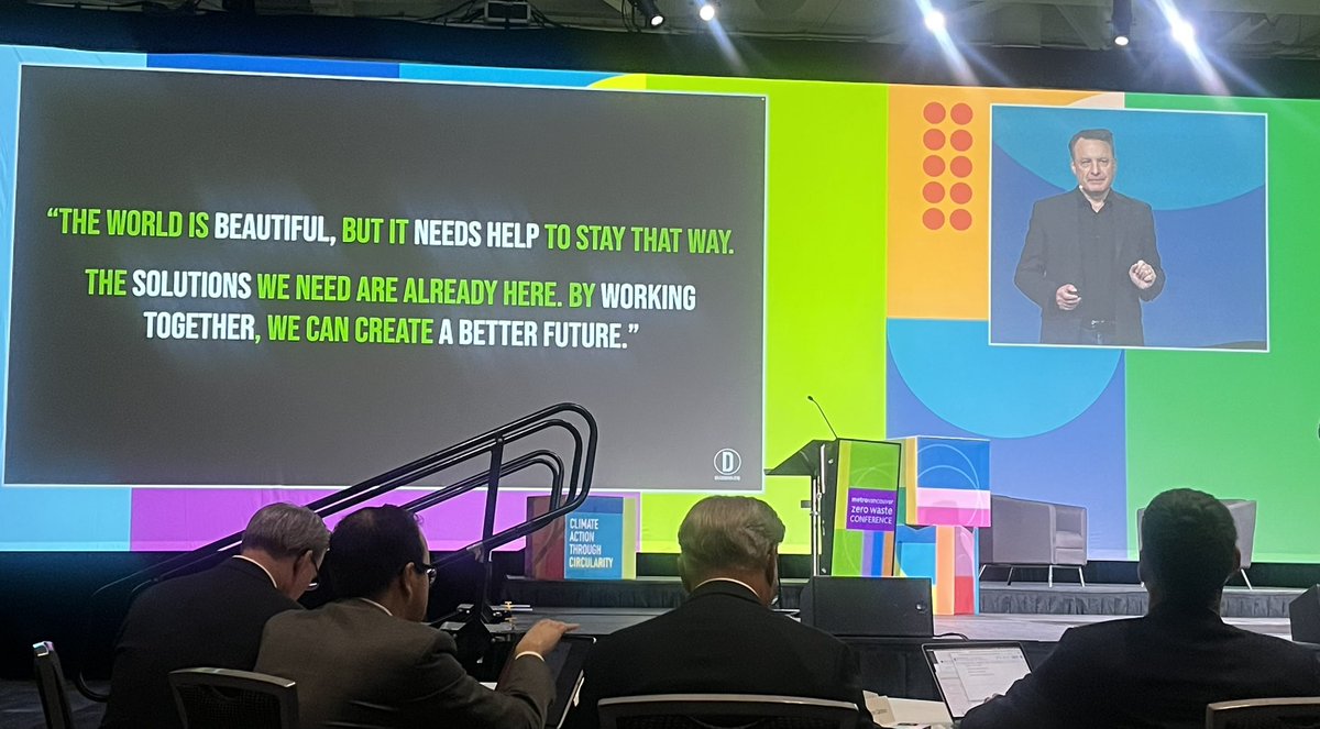 TeriTownerCllr's tweet image. An informative &amp;amp; inspiring day spent at #ZeroWaste conference “#ClimateAction Through Circularity”. A better future IS possible! #partofthesolution #reduce #repair #reuse #circulareconomy @MetroVancouver ♻️🌎🌍🌱