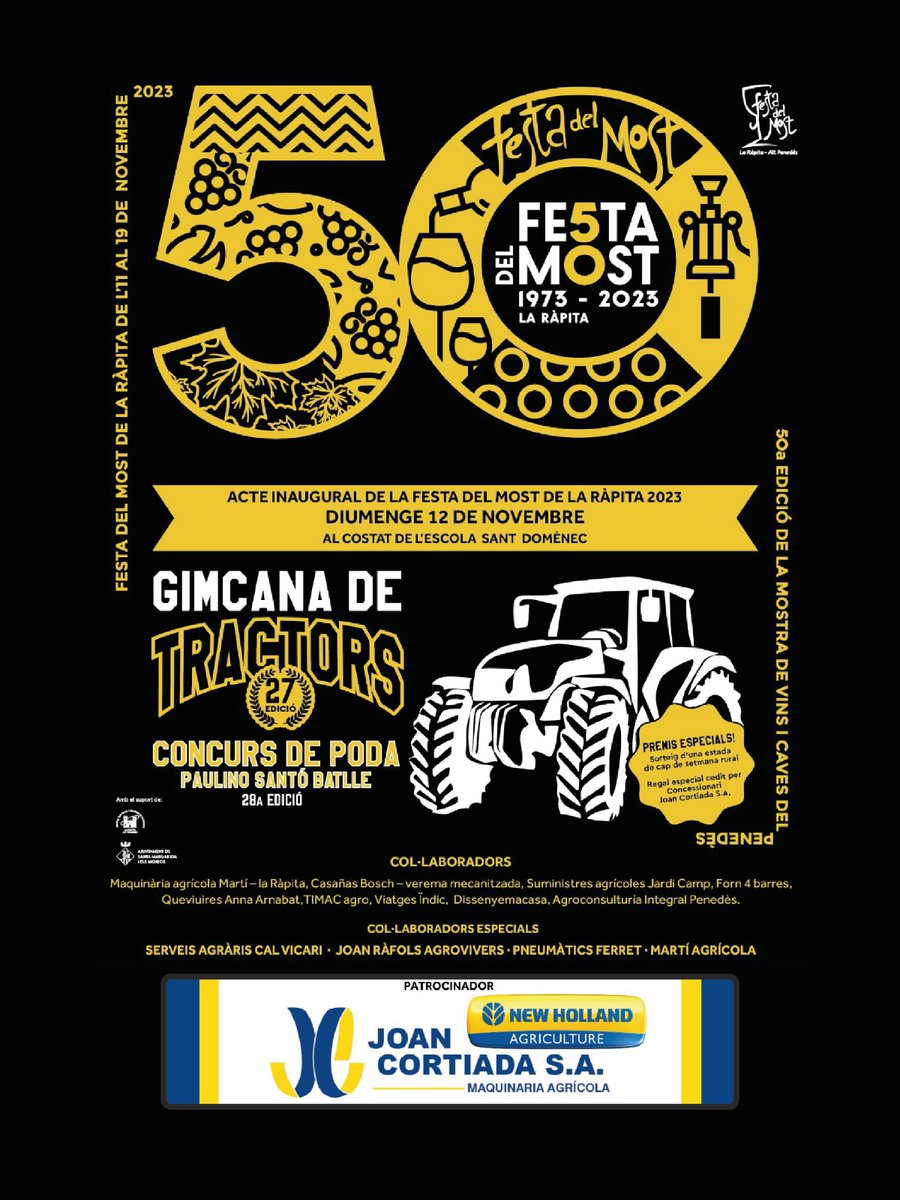 Torna la Festa del Most de la Ràpita amb la 50a edició!