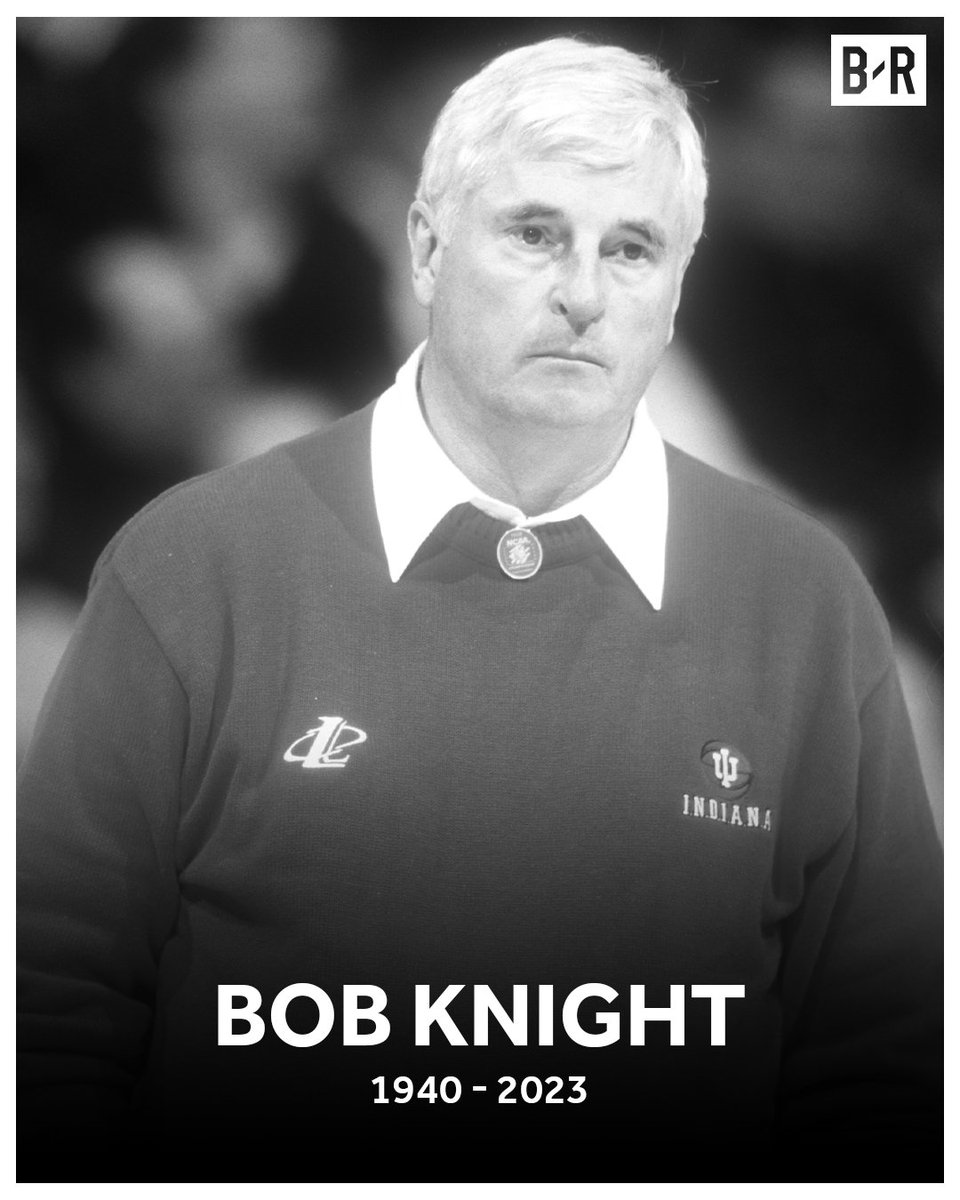 Former college basketball coach Bob Knight has died at the age of 83.