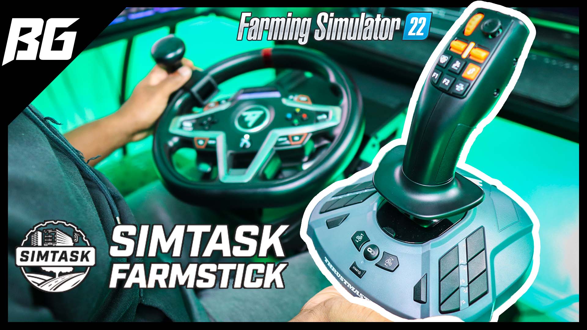 Blu Games on X: New BEST Farming Simulator Joystick & Wheel Setup