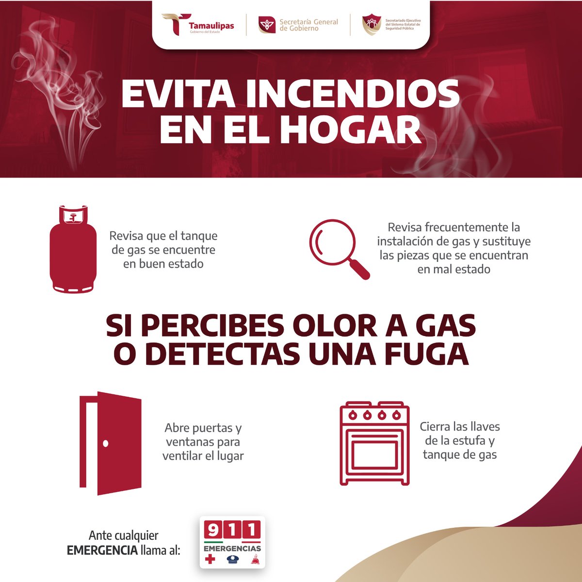 Sigue estas recomendaciones para evitar incidentes. 

La Línea de Emergencias está disponible 24/7.
#ConfíaEnEl911