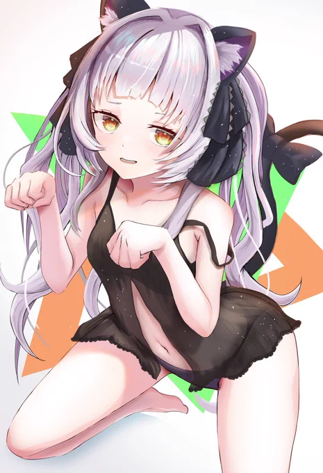 去年のハロウィンはシオンちゃんを描きました  「ねえ、ハロウィンの衣装じゃないでしょこれ」  #シオンの書物