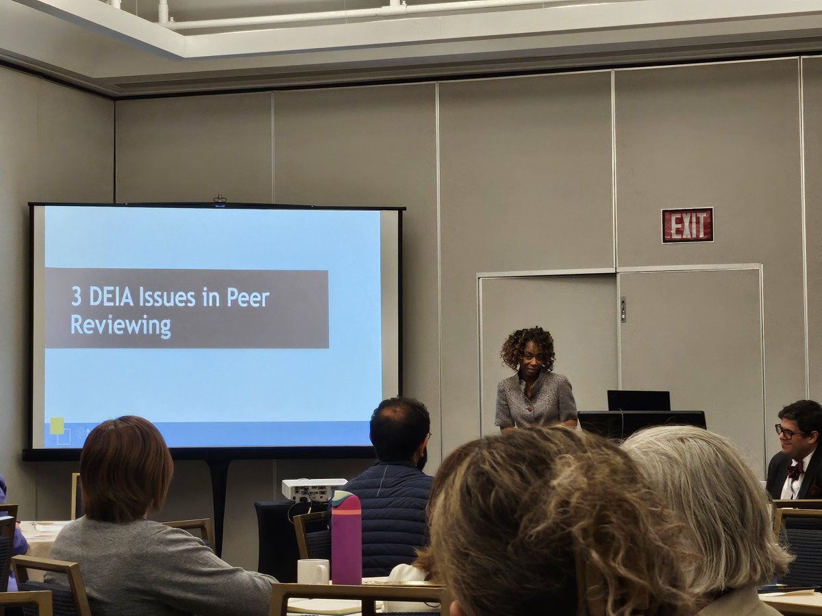 We have an opportunity as reviewers not only to improve the paper but to also disrupt the historical pathologicalization of race in the literature. Words matter.  -<a href="/fammedjournal/">Family Medicine Journal</a> Editor <a href="/TaviaMD/">Octavia Amaechi</a> #napcrg2023
