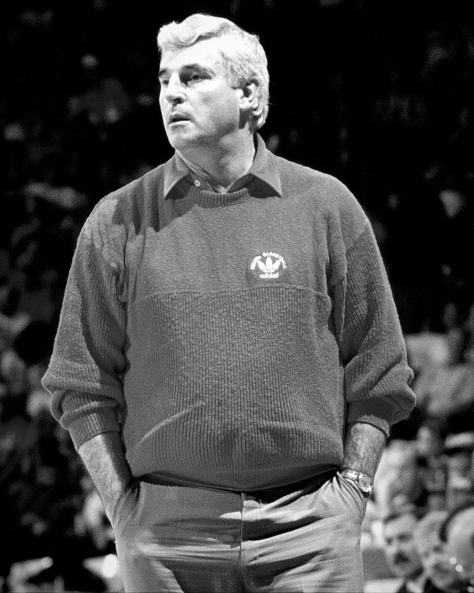 Hall of Fame head coach Bob Knight has passed away at the age of 83. RIP legend 🕊️