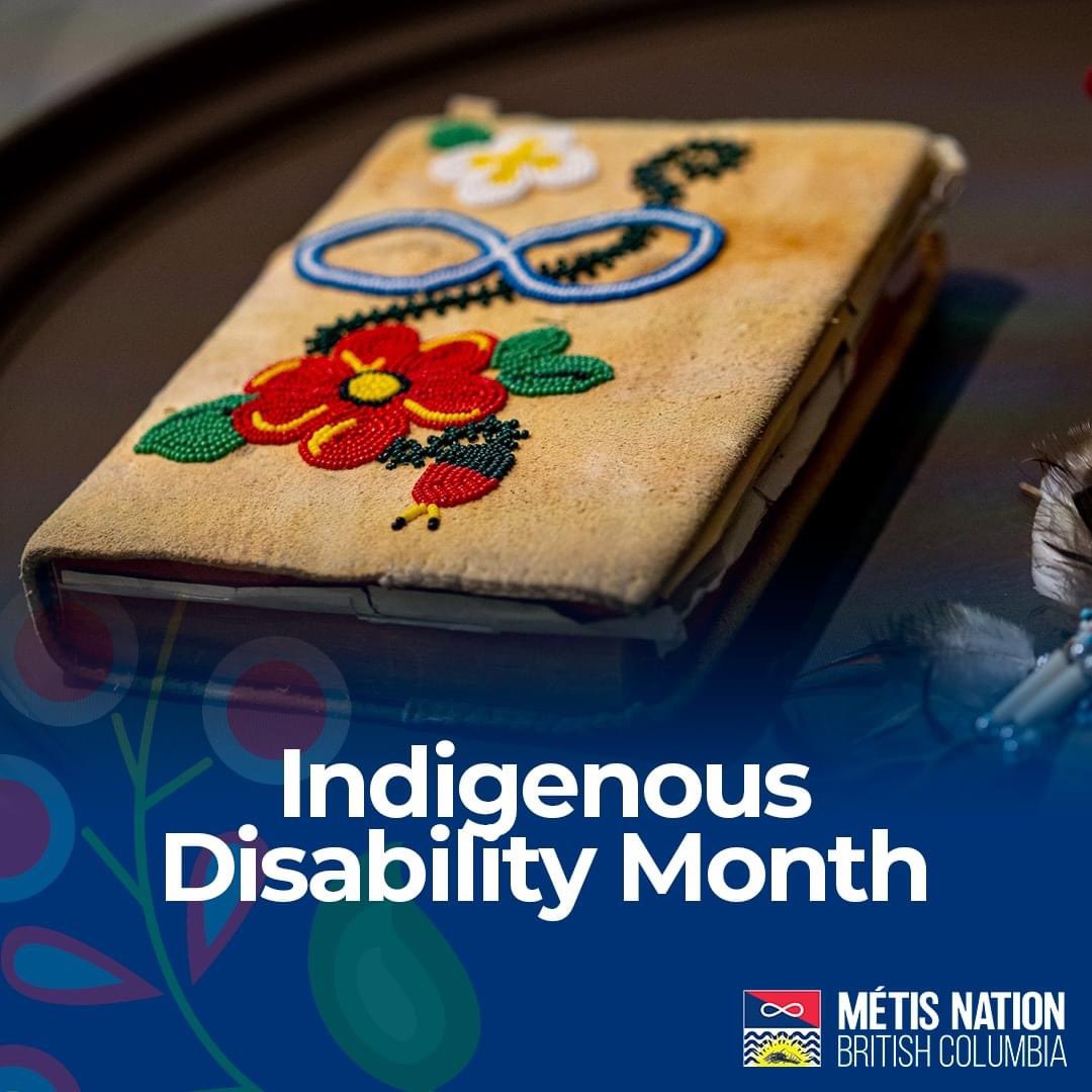 Indigenous Disability Canada / British Columbia Aboriginal Network on Disability Society @BCANDS1 started Indigenous Disability Awareness Month. Recognize contributions made by Indigenous individuals with disabilities. We want to raise awareness and celebrate their strength.