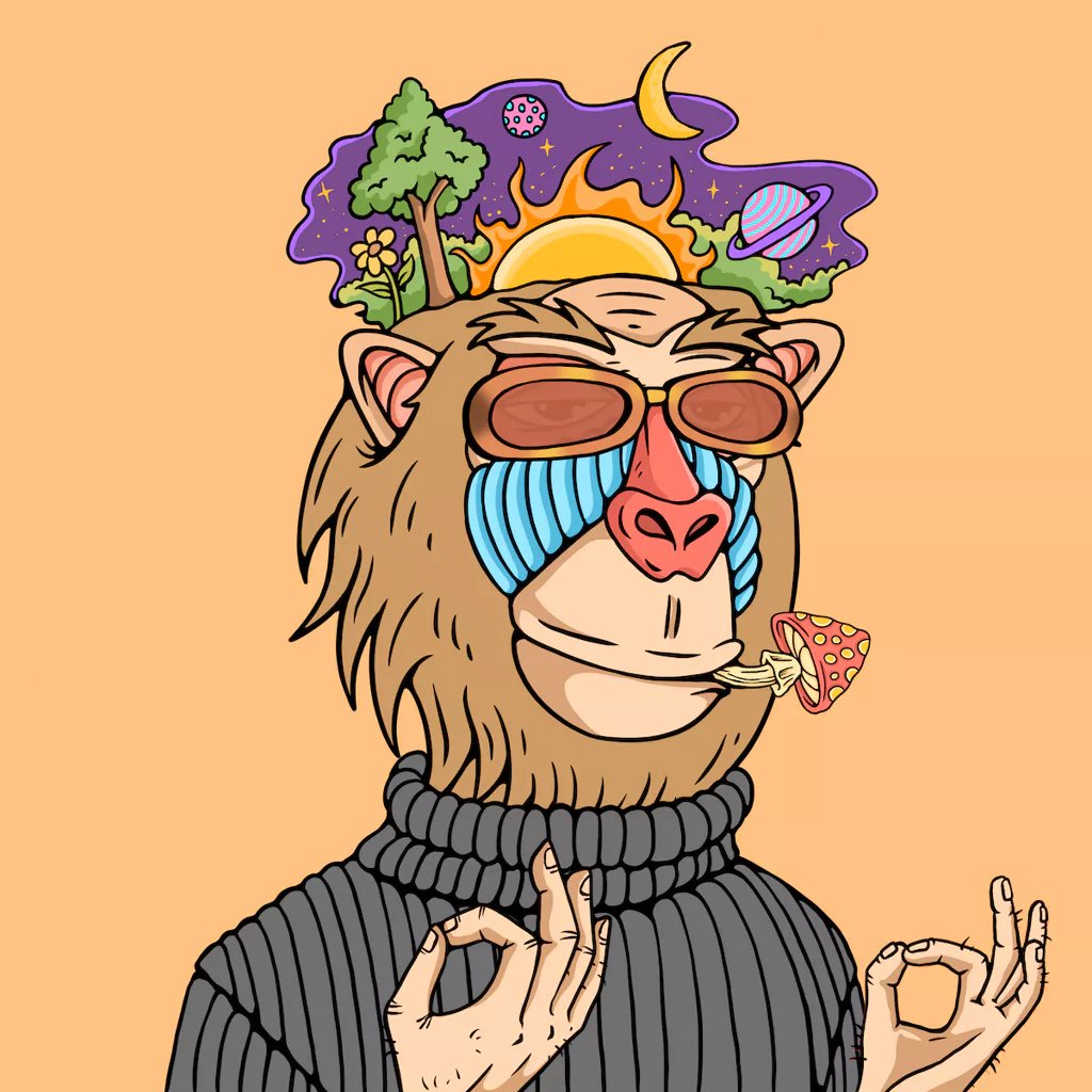 I heard the <a href="/mindfulmonkz/">MINDFUL MONKZ 🪬</a> is pretty chill 👌

So I grabbed this #500 rank Dreamer! 🍄