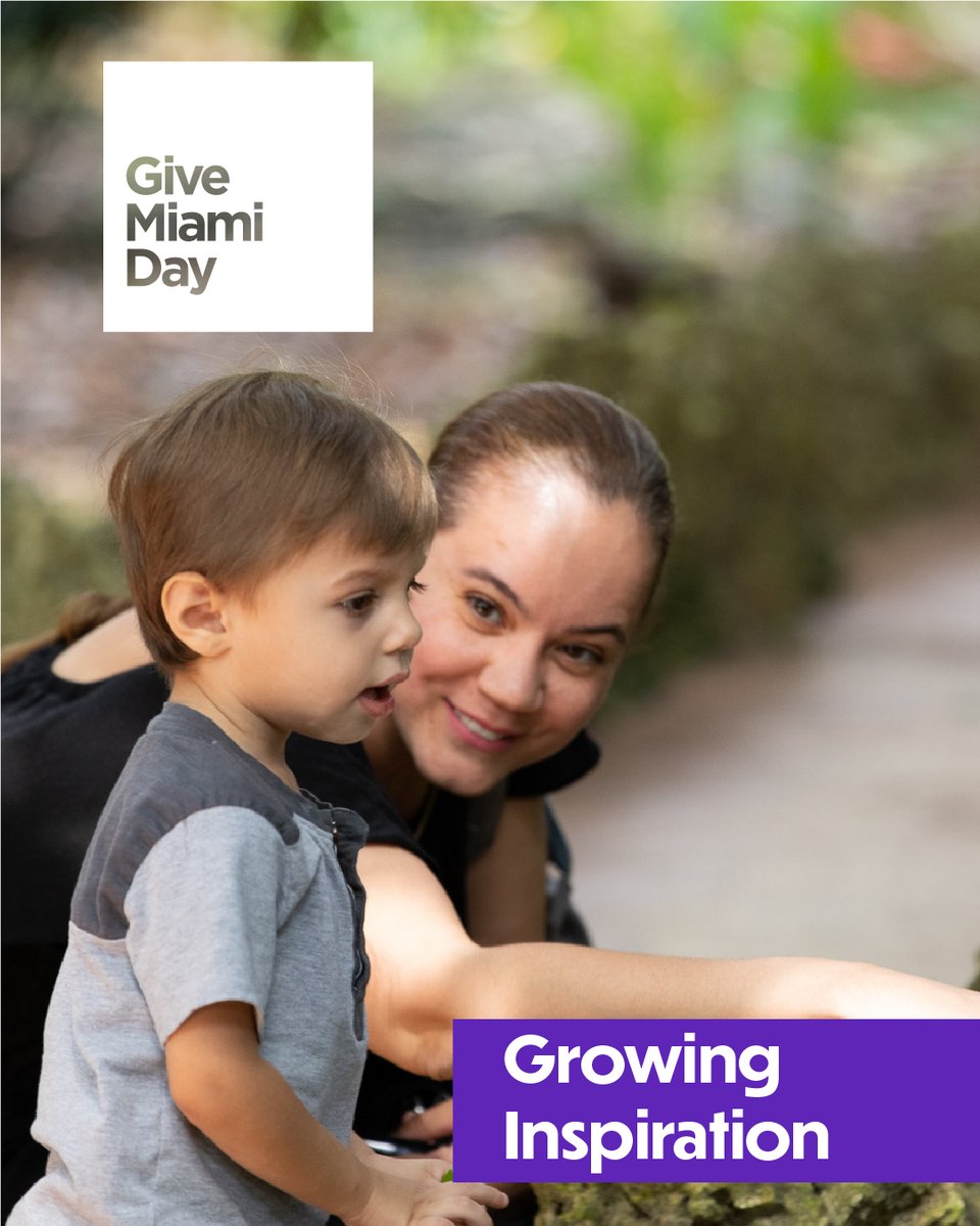 ⏳ Early Giving for Give Miami Day opens on 11/13. Help Pinecrest Gardens blossom with inclusive programming to match its people-friendly facilities and events. Visit bit.ly/PGGMD2 to donate.