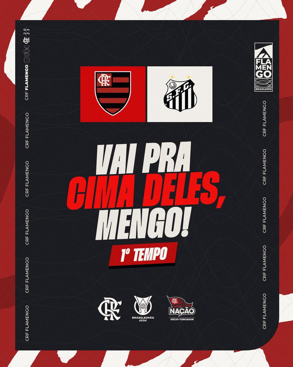 Rolou a bola no Mané Garrincha! Vai pra cima deles, Mengo! #FLAxSAN #VamosFlamengo