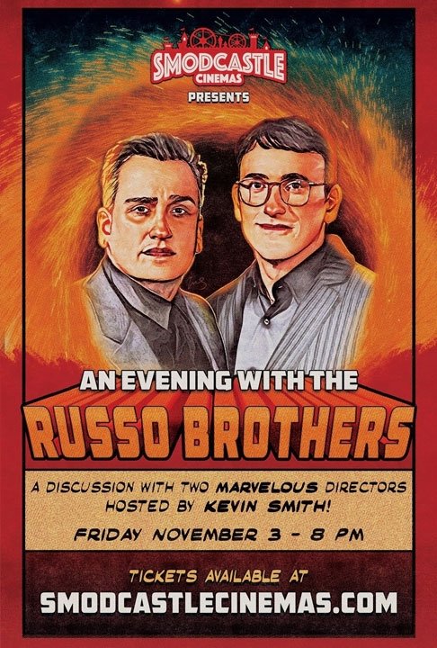 The Russo Brothers storm the castle this Friday! Tickets are on sale at smodcastlecinemas.com