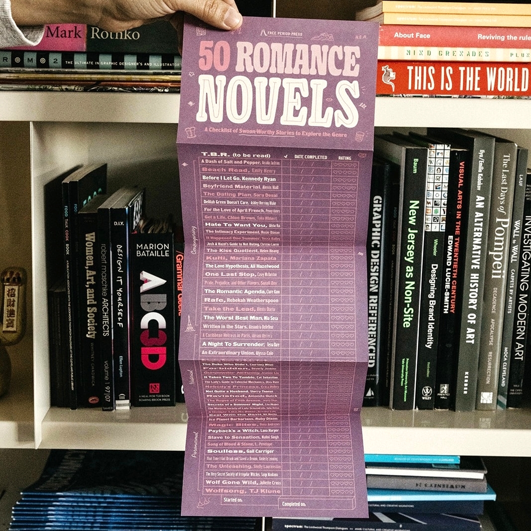We want everyone to enjoy the wonderful world of romance novels. We’ve teamed up with <a href="/FreePeriodPress/">Free Period Press</a> to launch a checklist of 50 Romance Novels to Explore the Genre! 💘👑🦇

Snag your copy online or in-store and let us know how many you’ve read! 📚️

therippedbodicela.com/product/ripped…