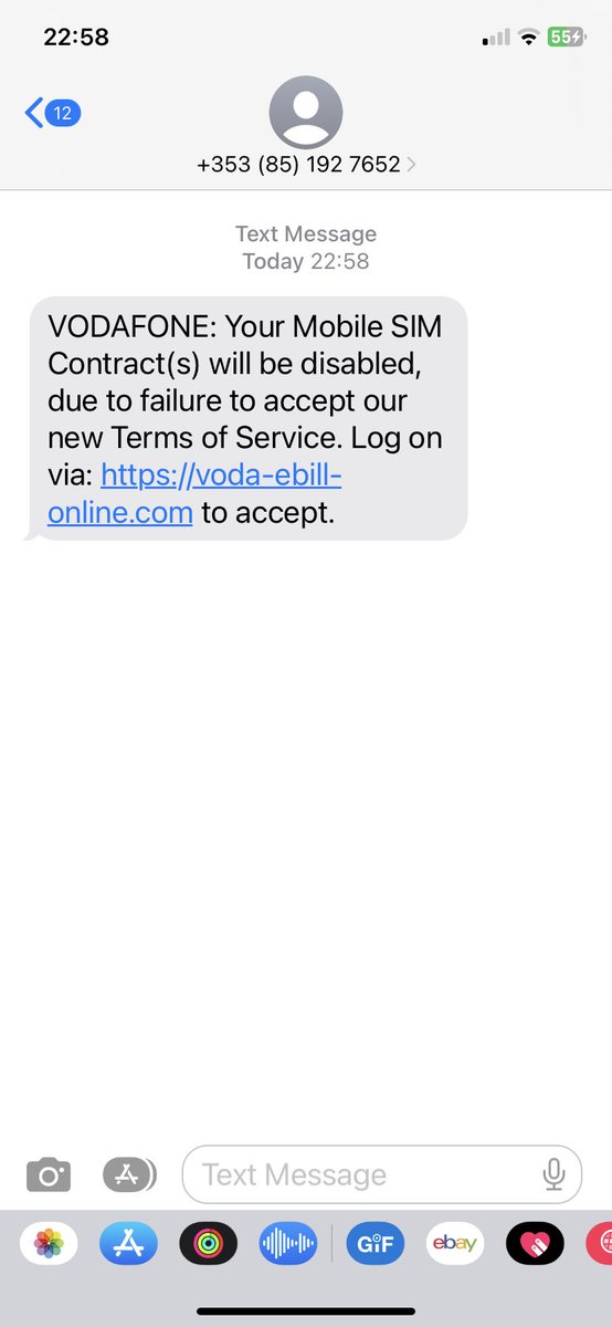 #scam #bealert #vodafone #customers (which I am not they got that wrong ) 😂😂😂

+353 (85) 192 7652
Scammers number
<a href="/gardainfo/">Garda Info</a>   <a href="/GardaTraffic/">An Garda Síochána</a>