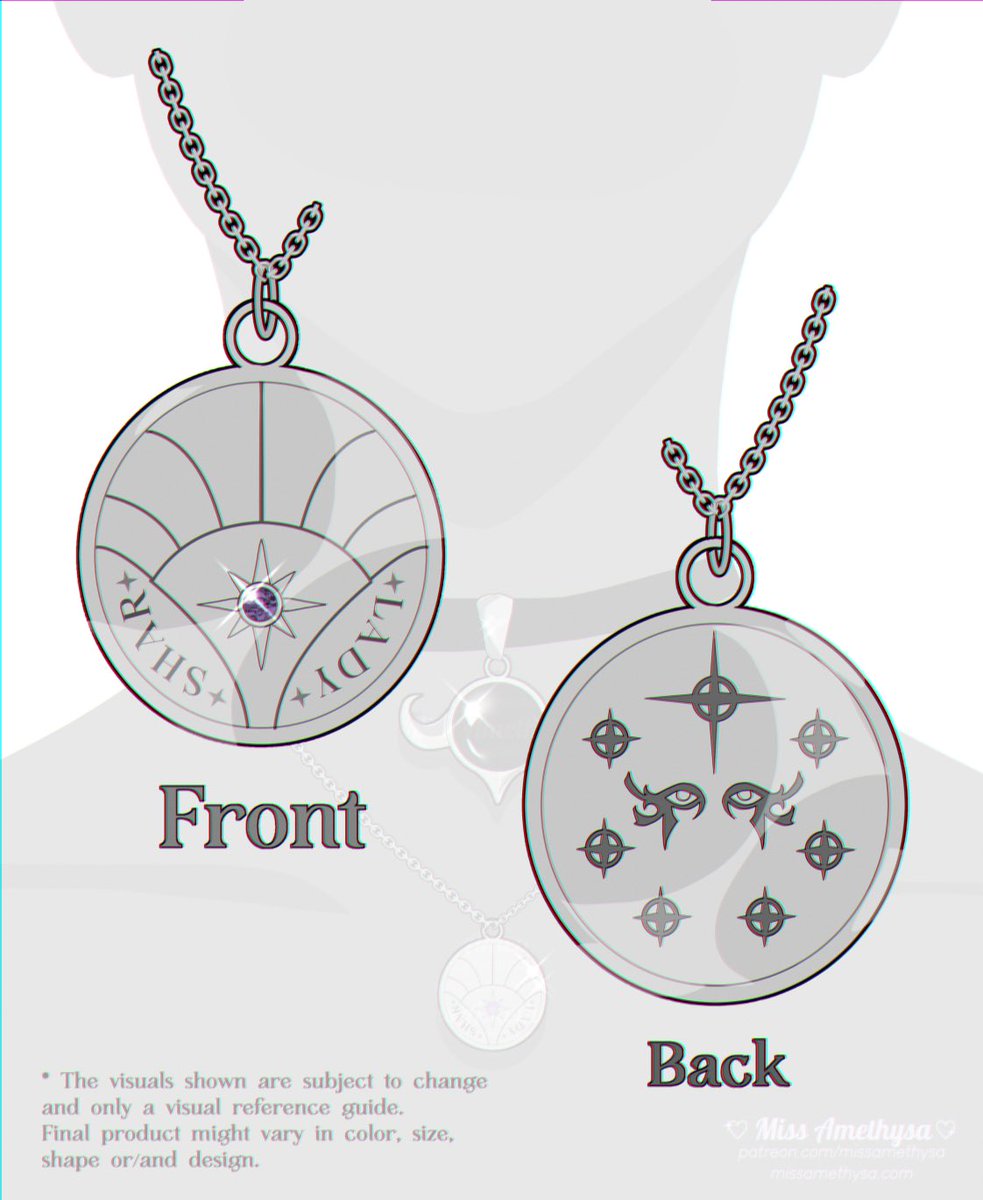MissAmethysa's tweet image. 🖤24H Giveaway! 🖤

Win Shart inspired jewelry ✨

One lucky winner will get for free a choker and another the reversible necklace ✨🌙

To enter:

🖤 Follow + Like + RT
🖤 Comment if you’d prefer the choker or necklace as prize

Good luck! 💜🌙