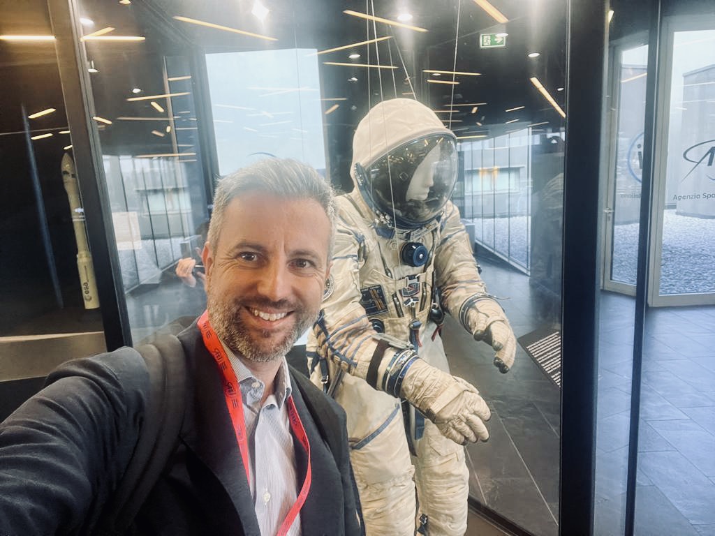 AidroHydraulics's tweet photo. We presented at @ASI_spazio the project ATILIUS, an innovative fluidic system for an electric space propulsion system to reduce material consumption and mitigate pollution in #space made by #additivemanufacturing in collaboration with @T4innovation optimad @Kyklos40Project https://t.co/9XA3a0T2VE