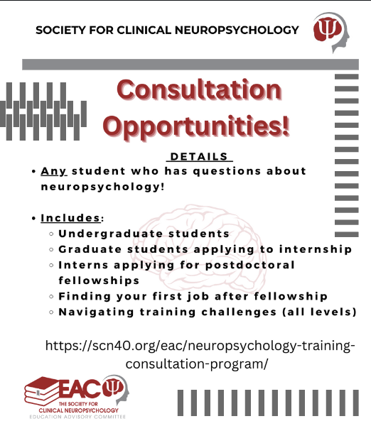 SCN/Div40's Education Advocacy Committee has a robust consultation program. We are dedicating the next few months to our #trainees to help navigate #applications or any other challenges that may be coming up.

More info, including how to contact: ⤵️
