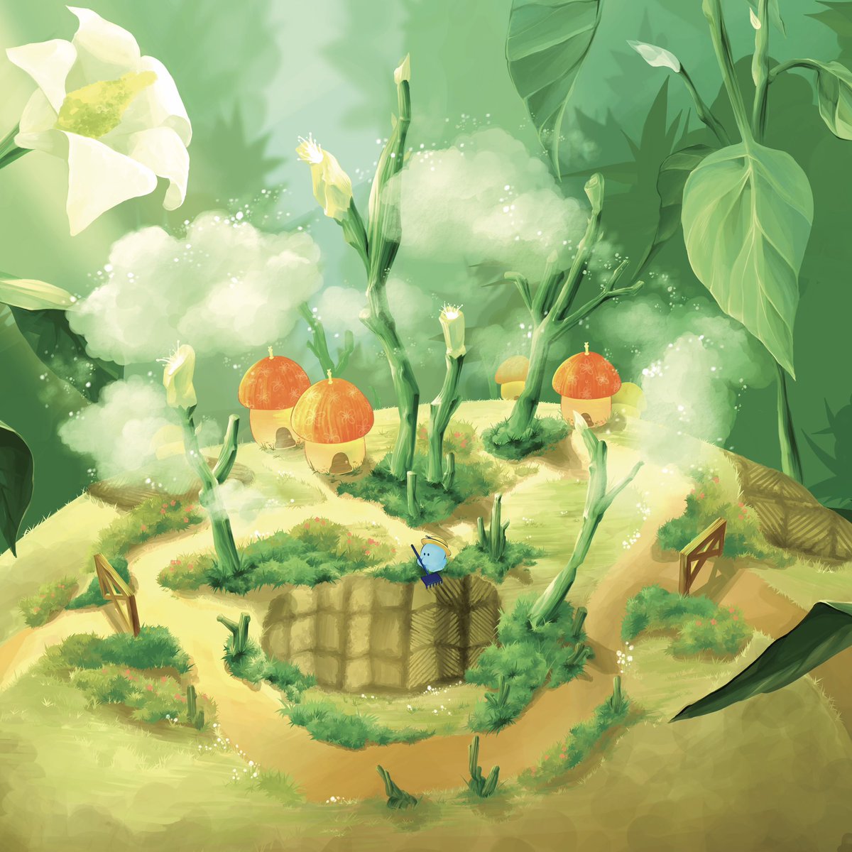 sonak_forest's tweet photo. 언제나 평화로운 감자마을🥔

#소낙이 #イラスト https://t.co/K8XmgFBon6