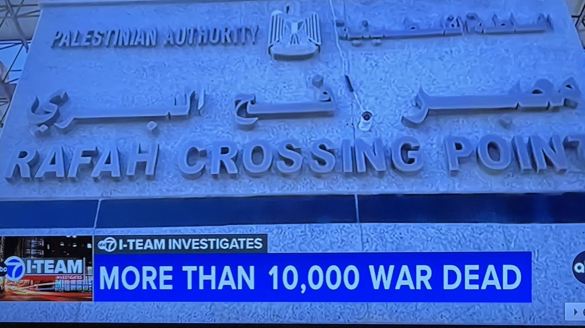 ReachAladdin's tweet photo. @ChuckGoudieABC7 
Watched your segment on Gaza and thought this should say “Killed” not “ Dead”.  You can’t have a war when  innocent Palestinian civilians who have no armed weapons funded by POTUS. Plus many, if not most, have been children killed. https://t.co/dPWG7P3XKa