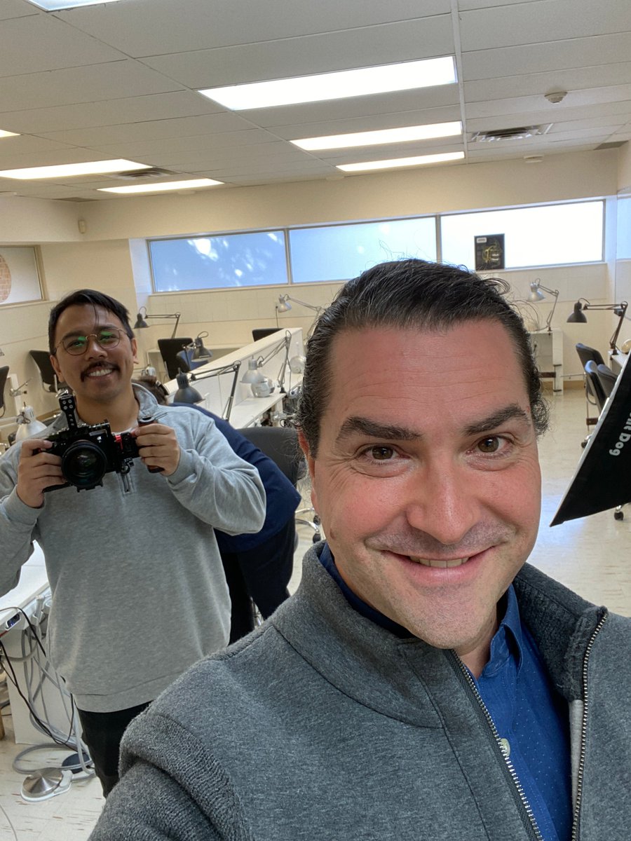 SMKP_Films's tweet photo. Had a fabulous time filming with Sam Estrabillo at Southern Ontario Dental College #SODC Yesterday. Nothing Spooky just good clean video production!
#HamiltonVideoProduction #BigBotStudios https://t.co/gN9dxQoBGt