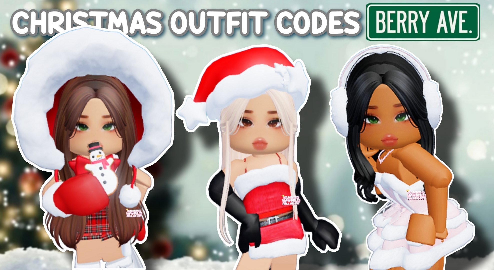 Christmas Outfits 🎅 - Roblox