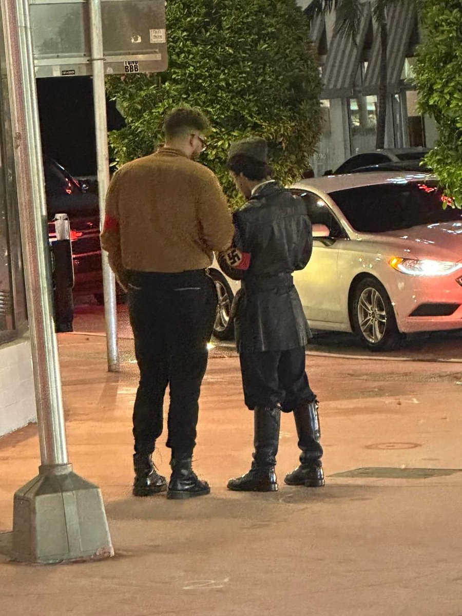 Oh look, #NazisInFlorida for Halloween, taken last night on South Beach by Miami Beach mayoral candidate <a href="/Mike_Grieco/">Michael Grieco</a>, who said, “I almost crashed my car last night when I saw them and they vanished before I could get back to “have a chat” with them. I still can’t believe it.”