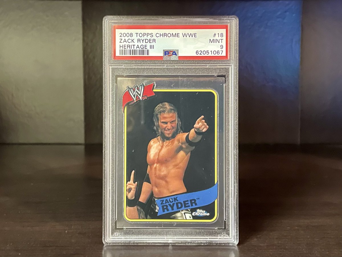 Deathmatch King: Origins 👑

#WrestlingCardWednesday 🤼

#WrestlingCards #TradingCards #ZackRyder #MattCardona #NYWC #WWE #ECW #GCW #NWA #ImpactWrestling #MLW #TheHobby